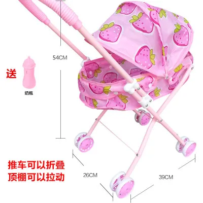 

mini Newborn Reborn Doll Baby Simulation bath Dolls Children Kindergarten Lifelike cry Toys with stroller Baby Friend for Girls