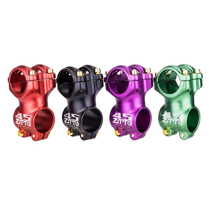 

ZTTO 45Mm Bicycle Stem 7 Degree MTB Road Bike Stem 31.8Mm Bike Handlebar Stem Parts
