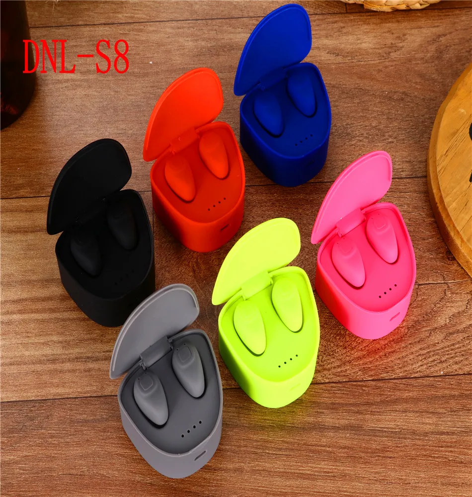 Dnl s8 Tws чистая беспроводная гарнитура для ушей Bluetooth наушники bluetooth зарядки PK i7s i12