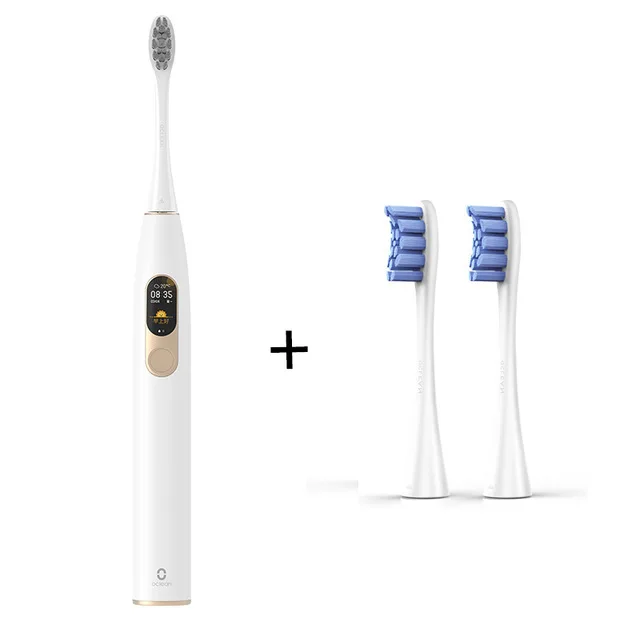 add P1S1 Глобальная версия Oclean X sonic электрическая зубная щетка интеллектуальная взрослая Водонепроницаемая ультра звуковая автоматическая зубная щетка перезаряжаемая через USB - Цвет: add P1S1