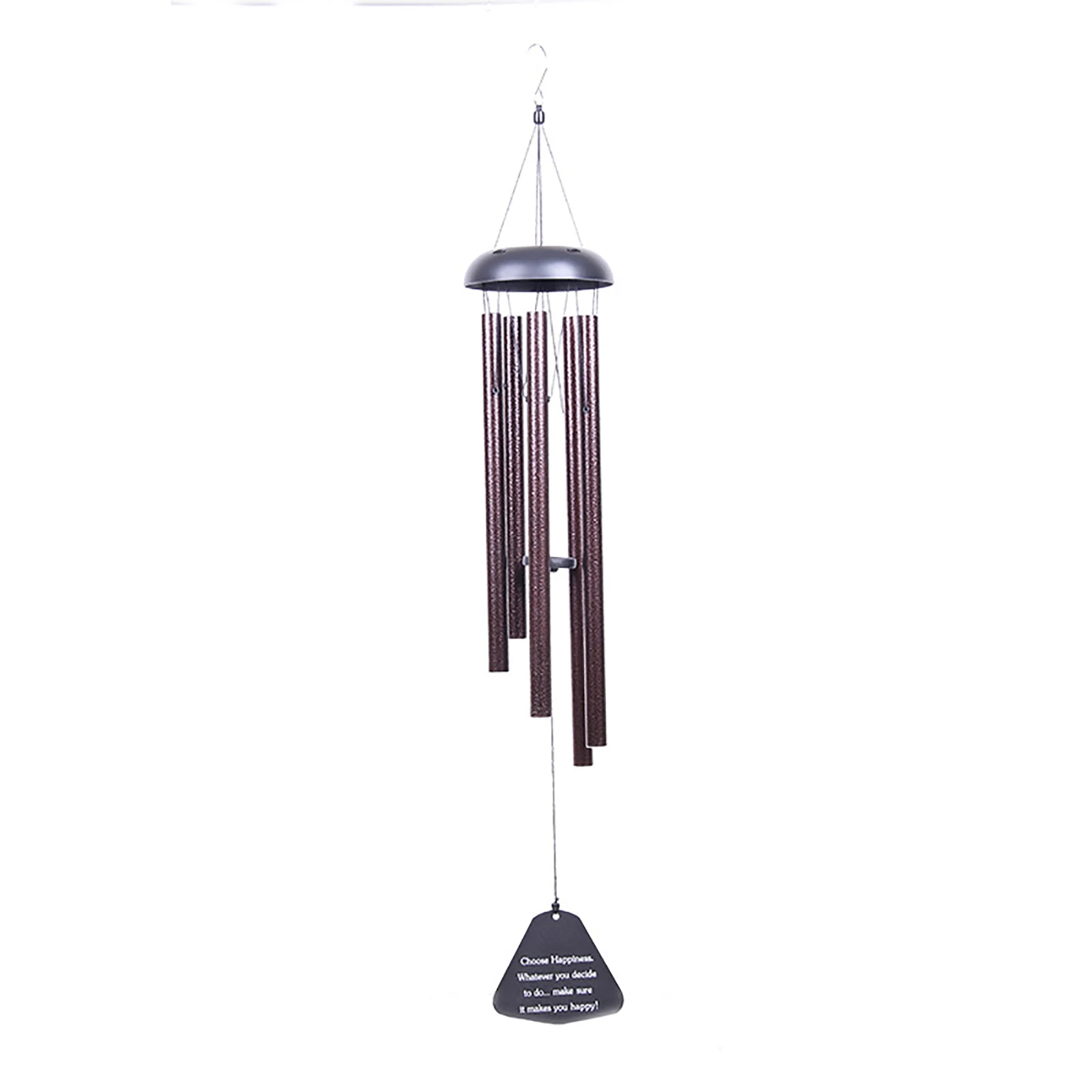 

Outdoor Wind Chimes, Personalized Memorial Windchimes with 5 Aluminium Tubes for Garden Patio Backyard