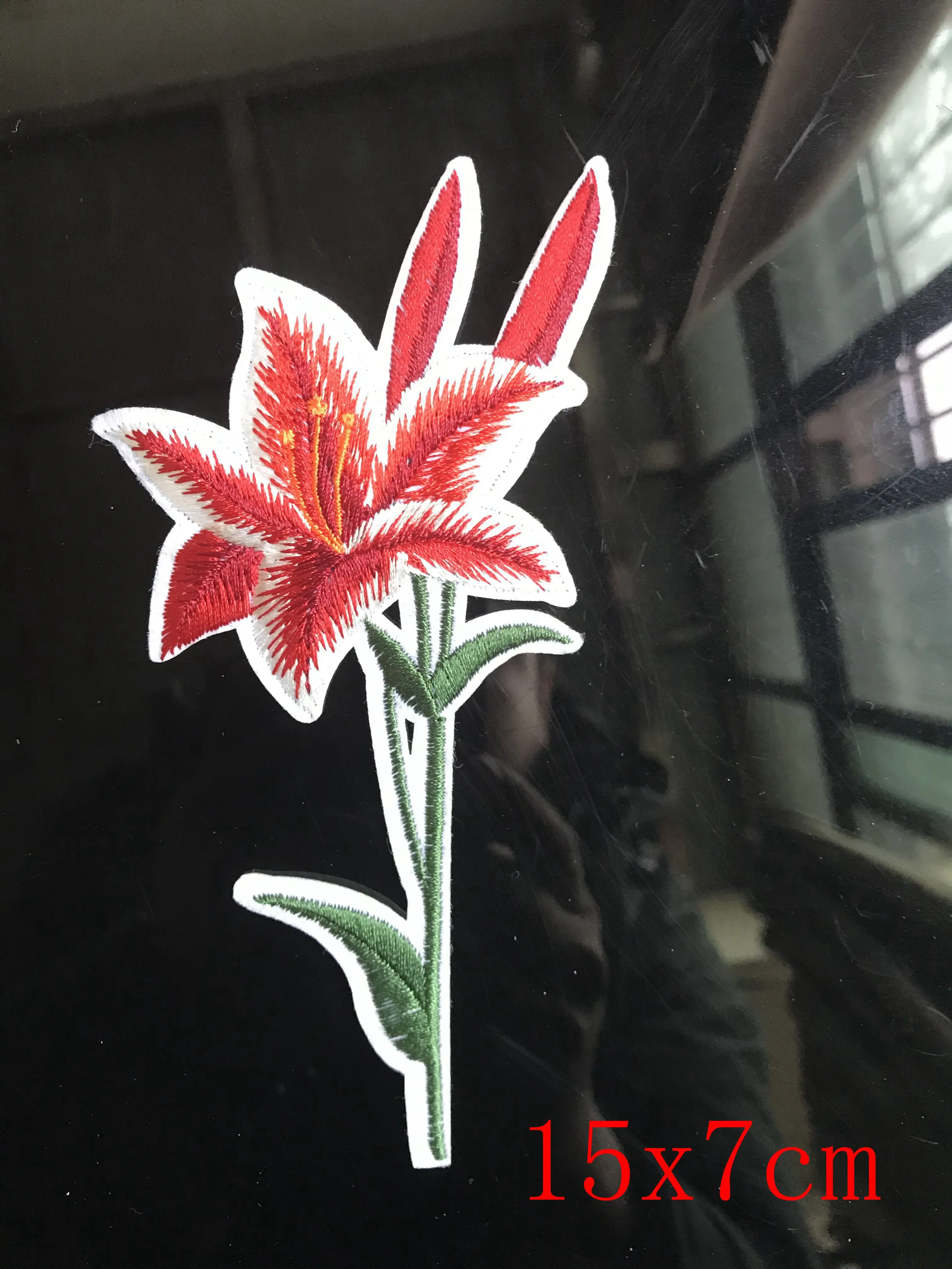 

1 Pc Rose Peony Flower Floral Leaves Embroidery Iron on Applique Patch Sew on Patch Craft Sewing Repair Embroidered DIY Craft