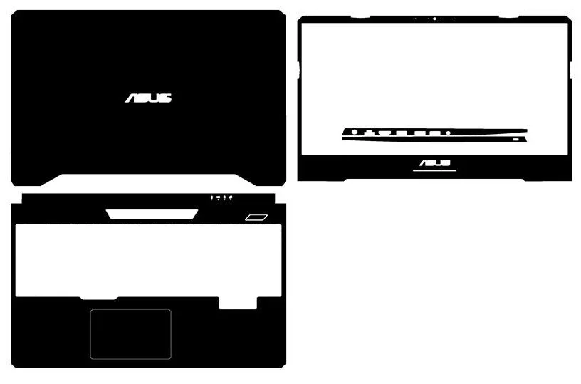 Виниловый чехол для ноутбука ASUS TUF Gaming FX505 FX505DD FX505DT FX505DU FX505DV FX505DY FX505GE FX505GD 15 6