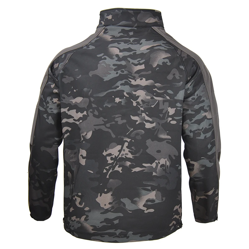 

Hunt Windbreaker Men Army Camouflage Airsoft Jacket Winter Waterproof Softshell Jacket Thermal Hiking Military Tactical Jacket