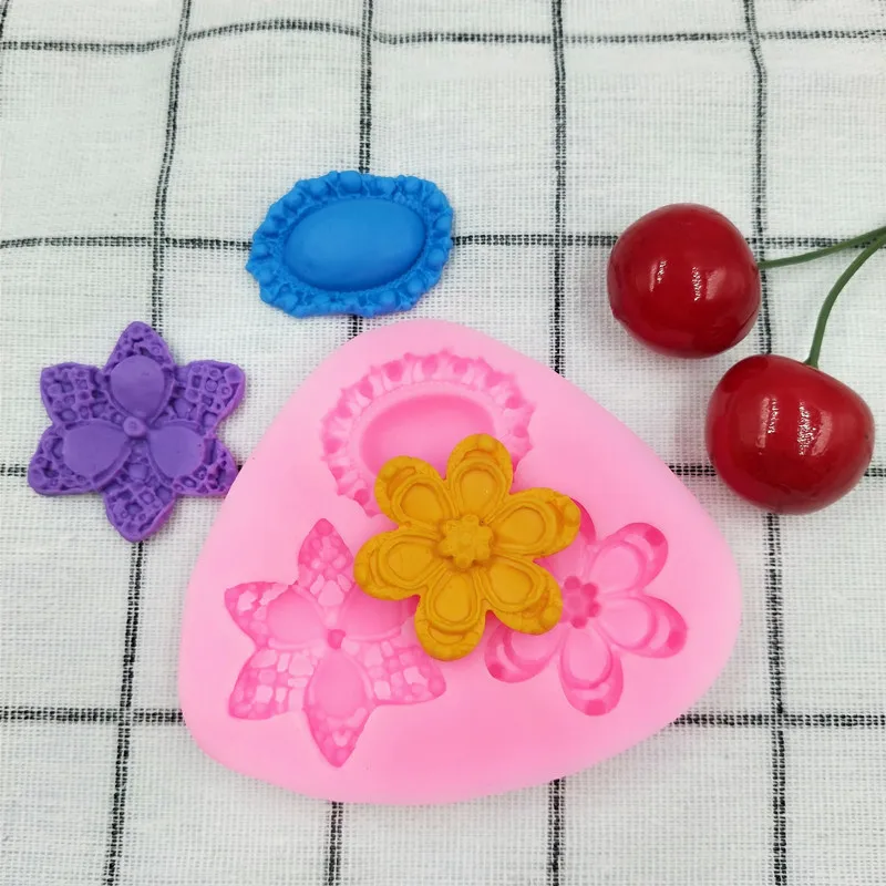 

Ювелирные изделия силиконовые формы инструменты для украшения тортов из мастики глина Смола шоколадная мастика форма для конфет