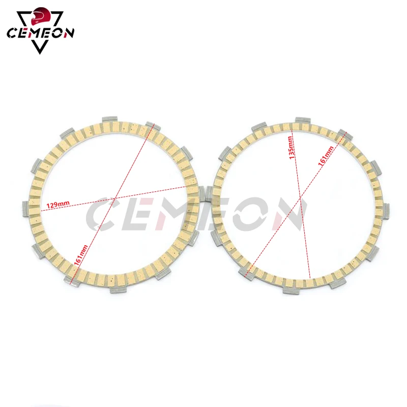 

Motorcycle clutch friction disc clutch plate kit For Electra Glide Ultra Limited FLHTK 10-14 Dyna Fat Bob FXDF 08-15