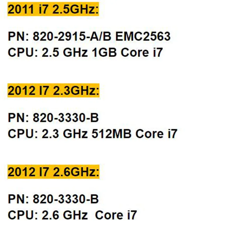 Системная плата A1286 материнская для MacBook Pro 15 &quotлогическая 2010 2 4G 820 2850 A/B 2011 i7 0G 2915