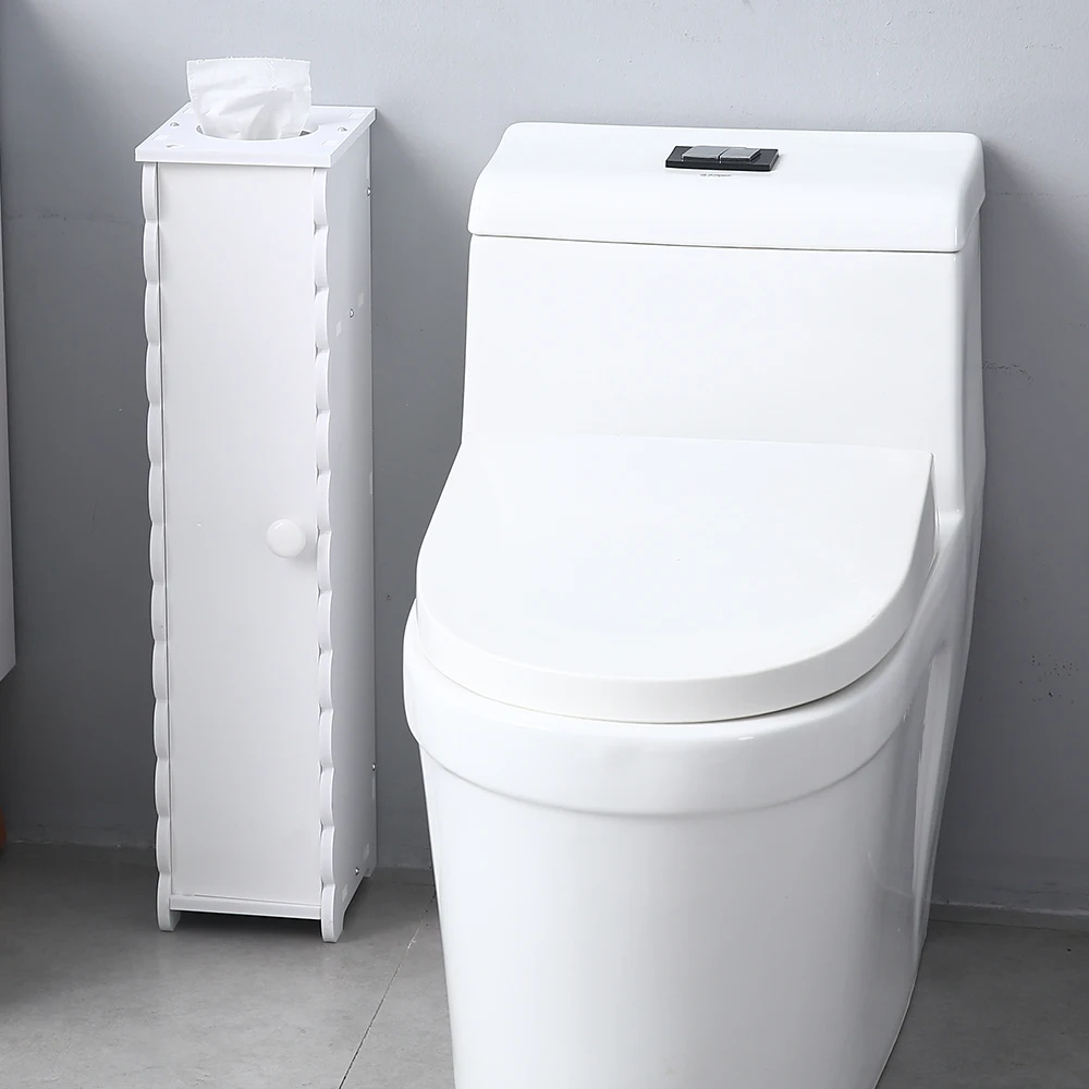 

Paper Towel Storage Narrow Cabinet 67.5cm High Pvc (16.5x19.5x67.5)cm