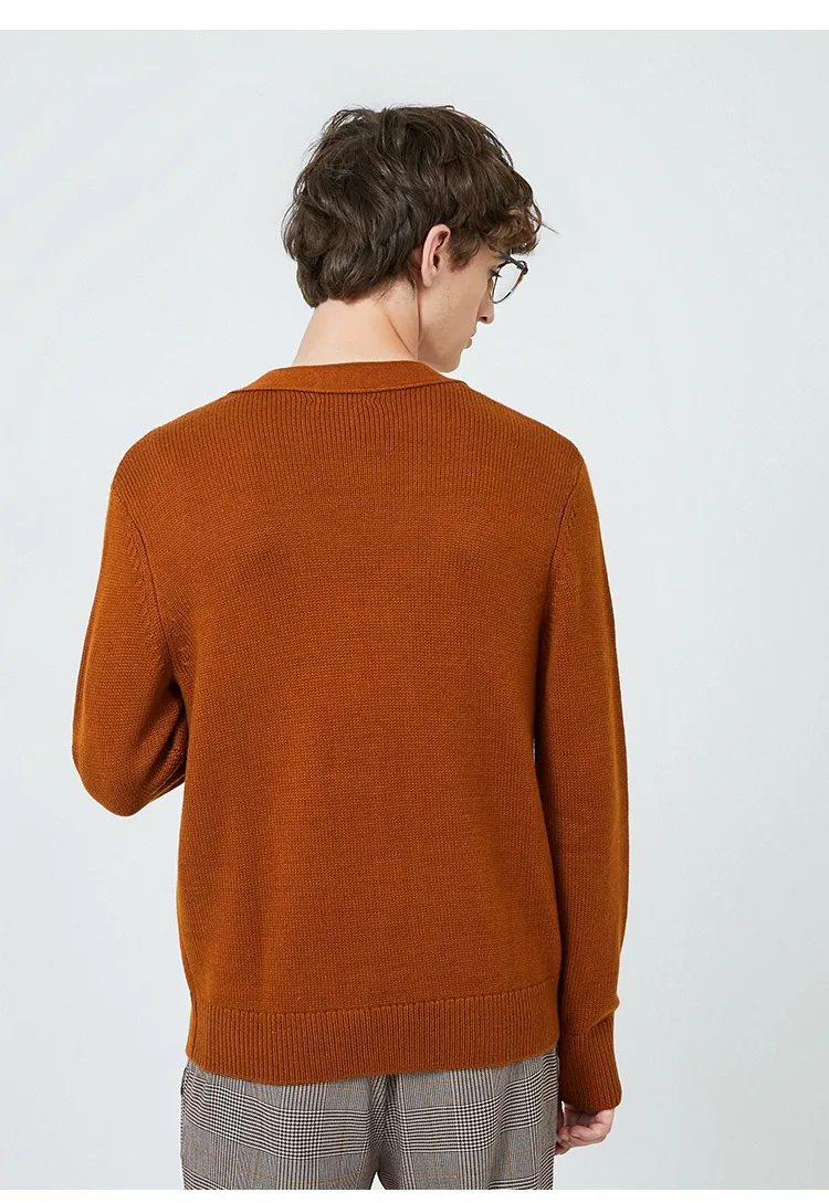 JackJones мужской вязаный кардиган с v-образным вырезом мужская одежда 219424501