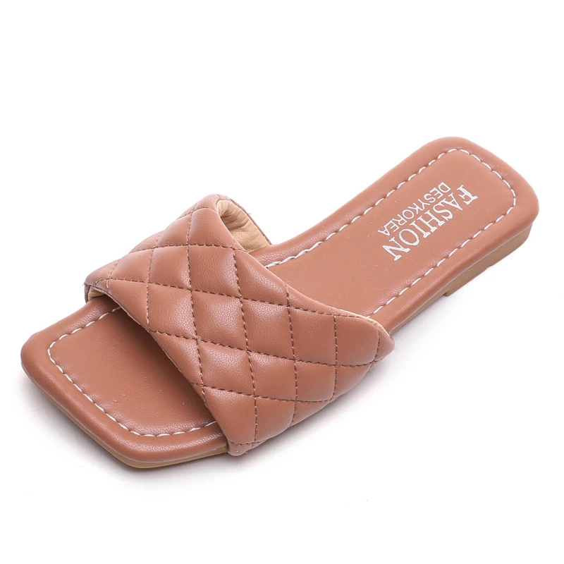 

CNFSNJ brand 2021 new spring summer Children fashion Slippers baby Sandals Silk Kids Girls Beach Shoes 26-36