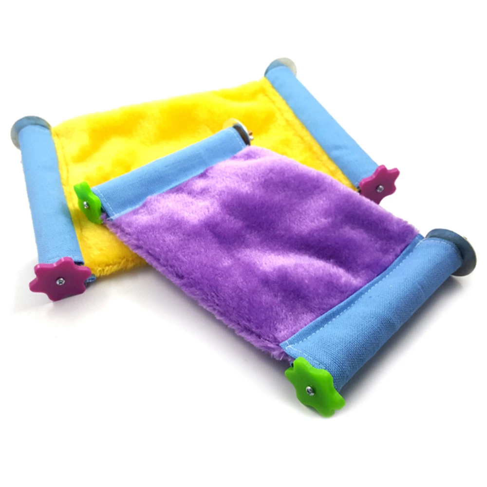 Теплое Птичье декоративное гнездо-гамак Попугай Cockatiel хомяк Шиншилла клетка