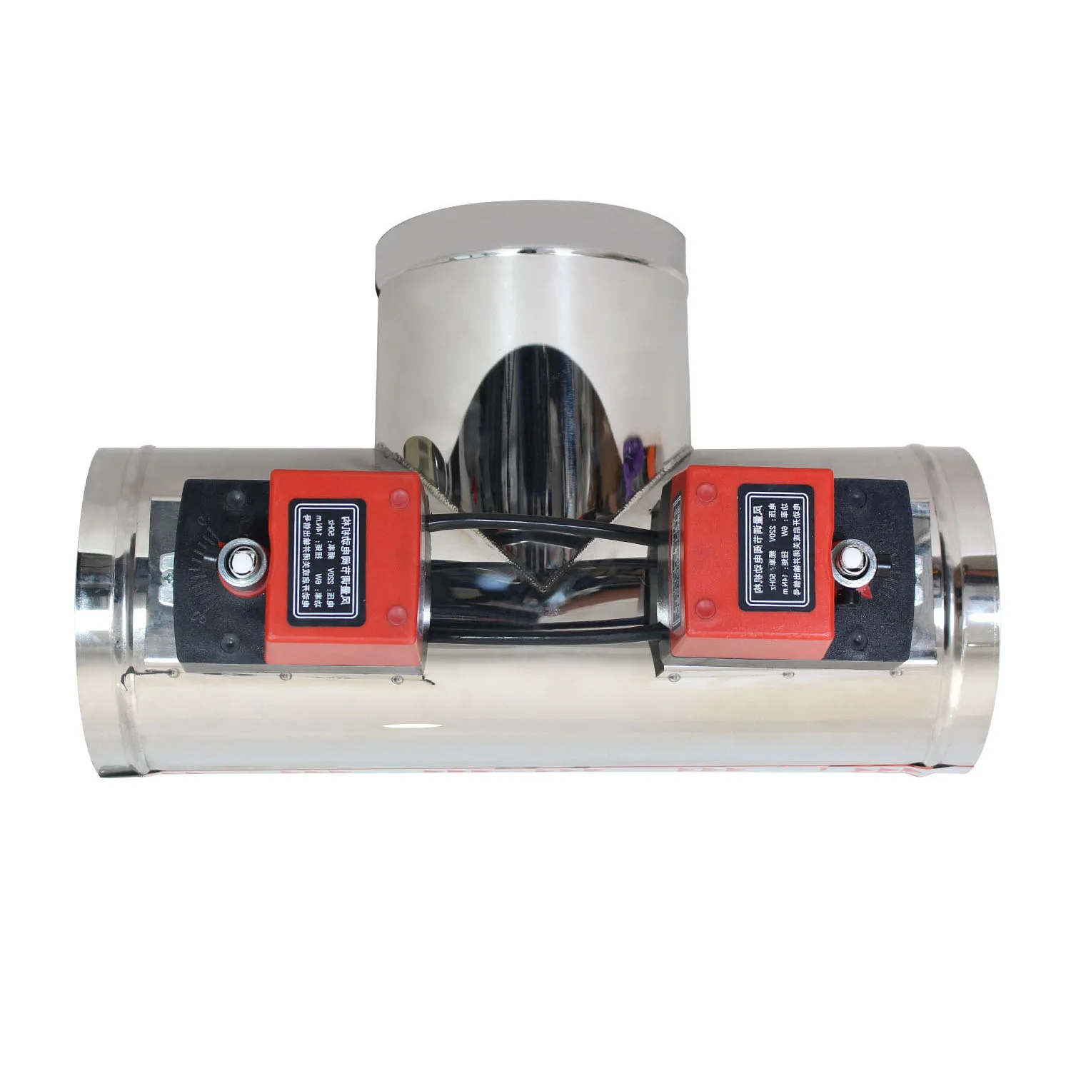 AC 220v AC110V DC12V DC24V нержавеющая сталь моторизованный клапан вентиляции регистр