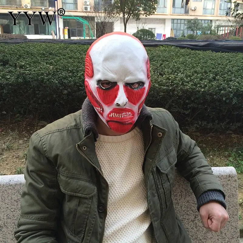 Маска для вечерние НКИ страшные маски на Хэллоуин маска атаки титанов аниме