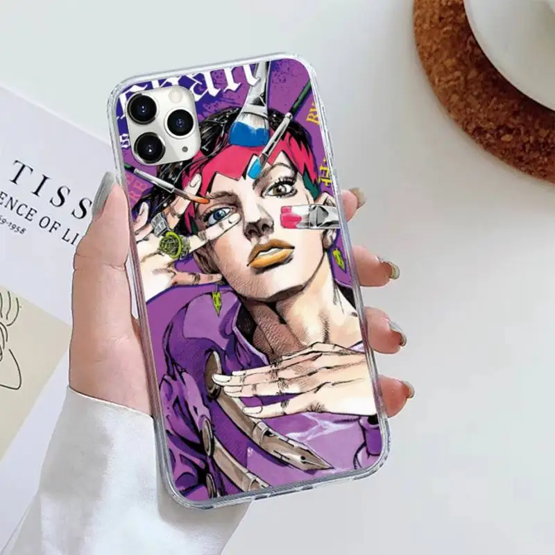 

JoJo's Bizarre Adventure JoJo Anime Phone Case For iphone 12 5 5s 5c se 6 6s 7 8 plus x xs xr 11 pro max