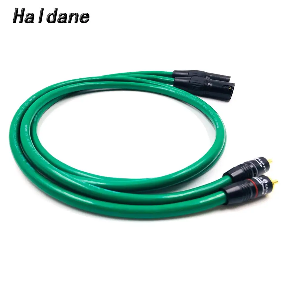 

Haldane Pair Type-SNAKE-1 RCA to XLR Balacned Audio Cable RCA Male to XLR Male Interconnect Cable with MCINTOSH USA-Cable