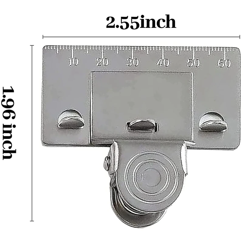 

Measuring Tape Clip,Precision Tape Measuring Tool Corners Measuring Belt Aid Curves Measurement Marking Tool (4Pcs)