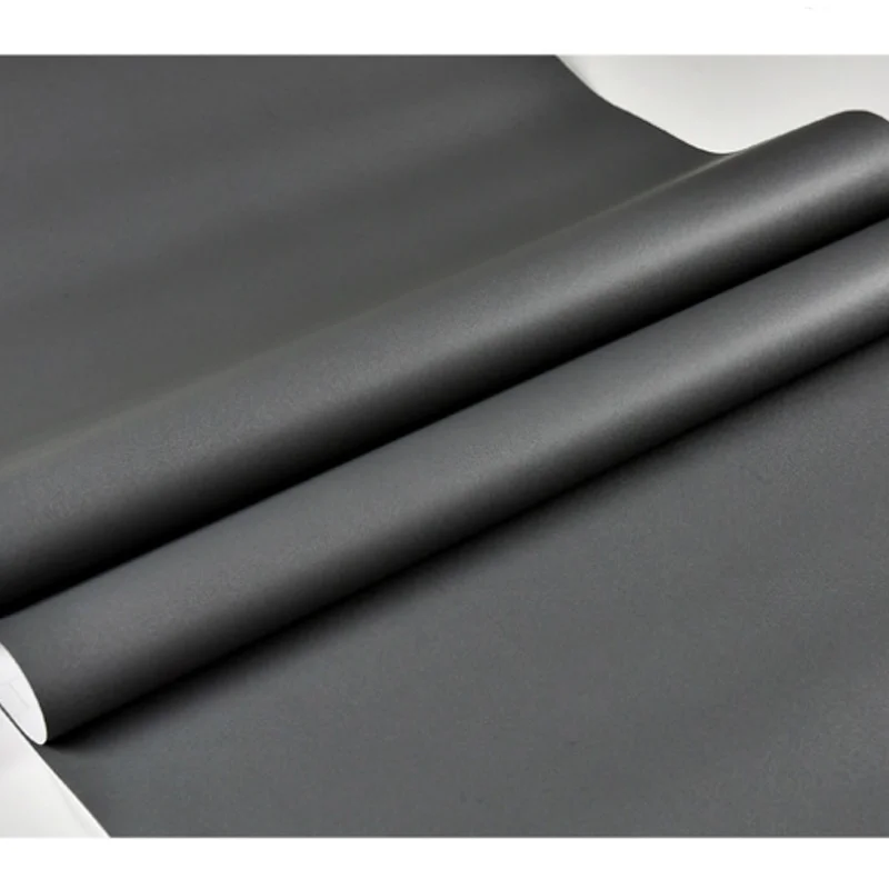 solid matte vinyl self adhesive wallpaper for walls diy waterproof wall stickers home decor furniture film living room kitchen free global shipping