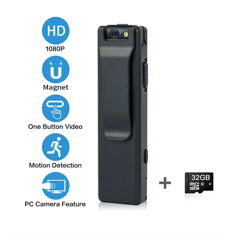 Корпус камеры A3 Mini Digital HD 1080P фонарик микро портативная - Цена: 2887.24
