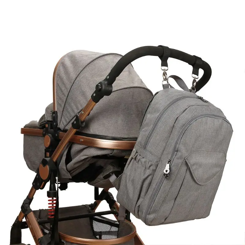 

Baby Diaper Backback Large Capacity Mummy Nappy Bag Multifunctional Daypack L9BE