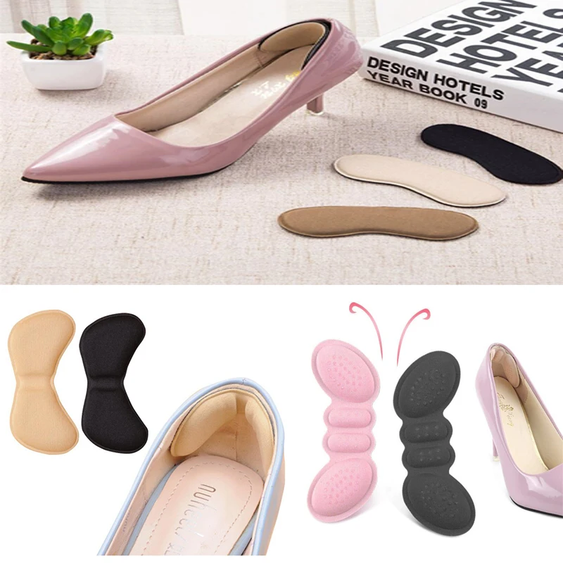 

1 Pairs Sponge Heel Pads Adhesive Patch for Pain Relief High Heels Shoes Sticker Foot Care Liner Grips Insole Cushion Insert Pad