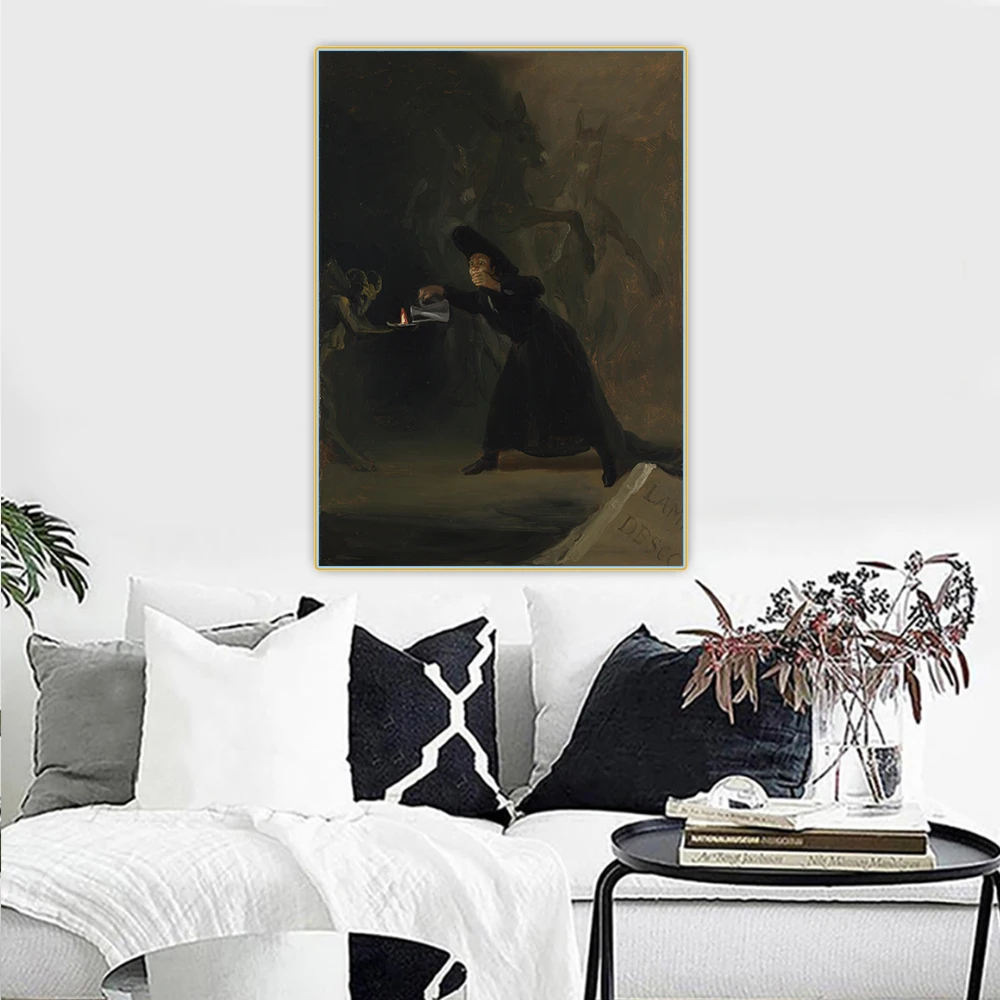Citon Francisco Goya 》 нажимаемая картина 1798 маслом на холсте художественная настенный
