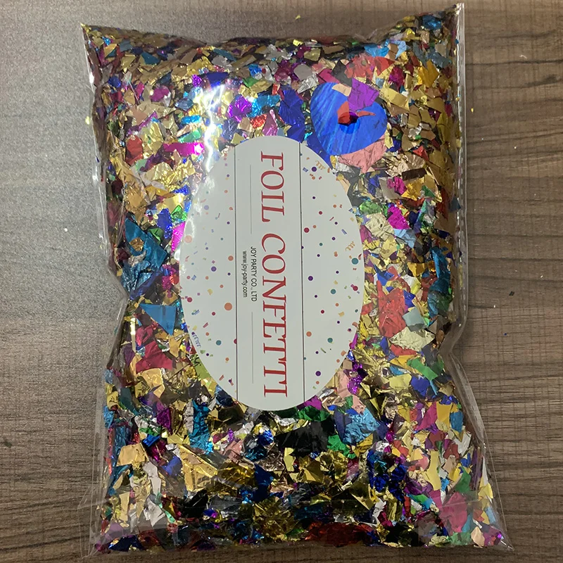 

300g per lot iregullar Foil Scraps Shredded Foil Confetti