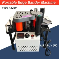 ru manual edge banding machine double side gluing portable edge bander woodworking edge banding machine 220v 1200w
