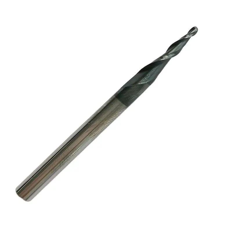 Концевые фрезы HRC55 R0.75 * D4 15 50L 2F вольфрамовые с твердым карбидным покрытием