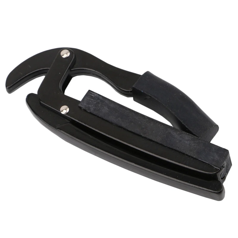 

Акустическая электрическая настройка с быстрым сменным триггером гитарный каподастр зажим для гитары укулеле аксессуар инструмент, сереб...