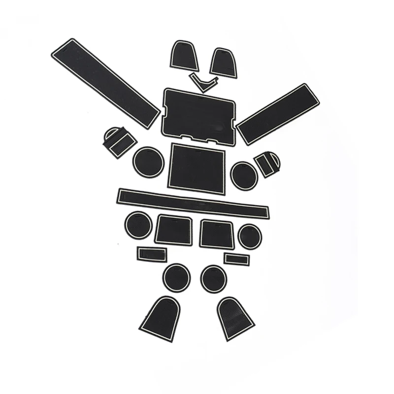 

Резиновая противоскользящая защитная накладка, подходит для крытого Центрального управления Nissan patrol y62 коврик для чашки для воды