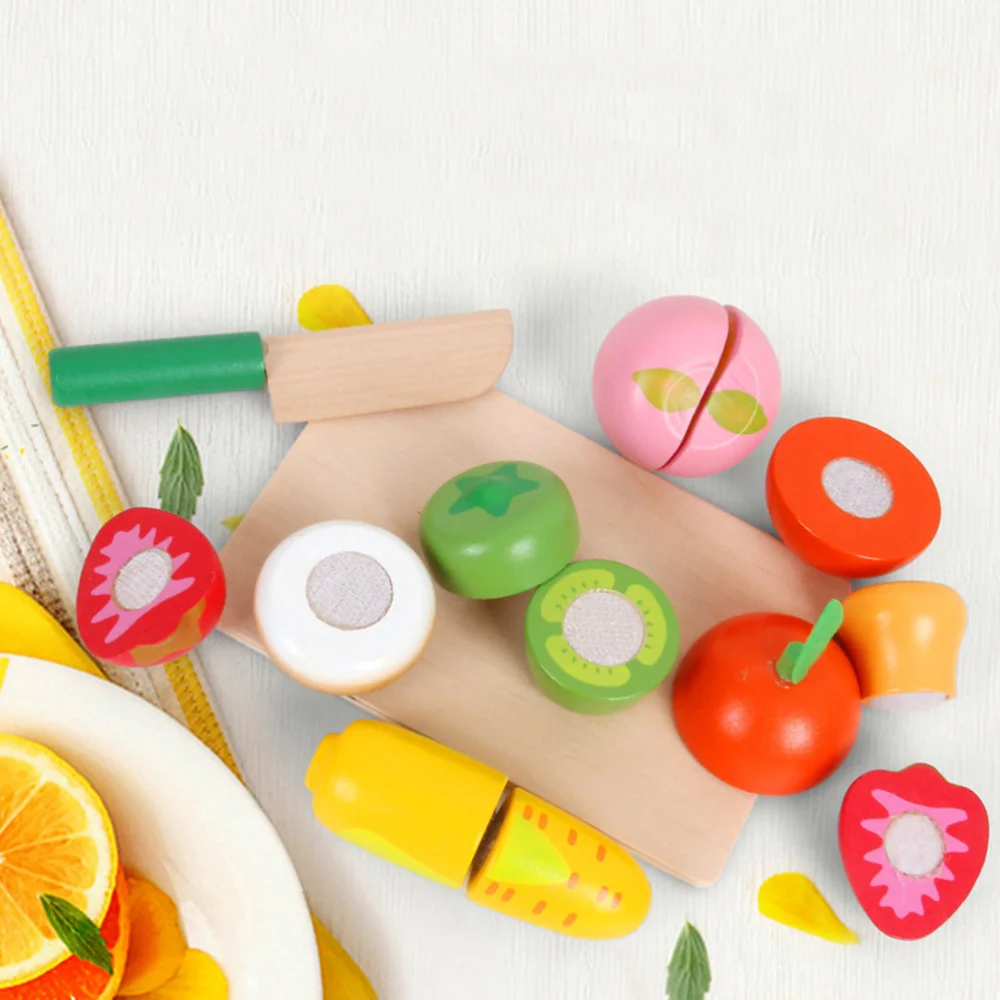 

1 Set Cutting Toys Kids Play Cutting Fruits Toys Early Educational Learning