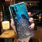 Роскошный блестящий силиконовый чехол для Huawei P20 P30 P40 Pro Plus Mate 20 Pro Lite Nova 5T P Smart 2019 2020 2021, прозрачный чехол