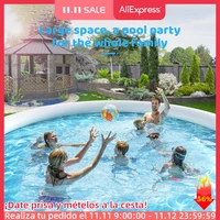 8 feet family inflatable swimming pool24466cm outdoor child summer swimming poolsummer water backyard pool party supply