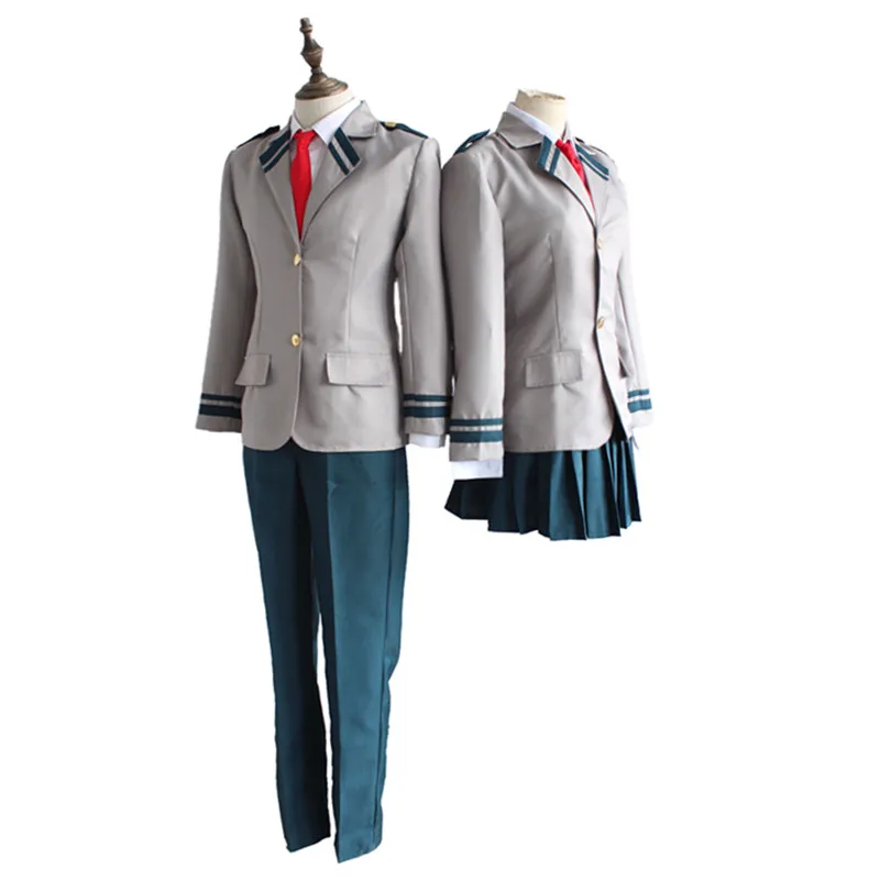 2018 мой герой Косплей Boku no Ochaco Hero academic Uraraka Midoriya Izuku Аниме Костюм Momo Yaoyorozu школьная