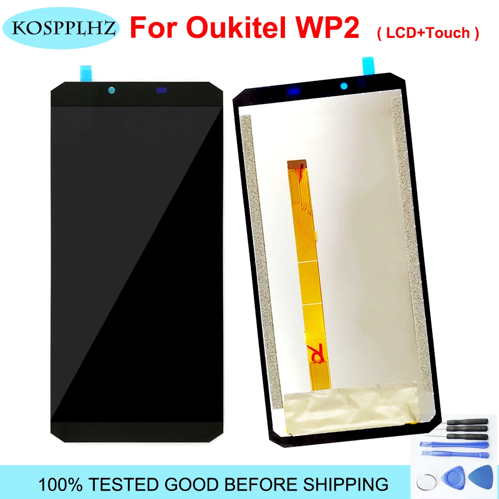6 0 &quotхорошо протестирован для Oukitel WP2 ЖК дисплей + кодирующий преобразователь