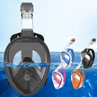 selfree full face diving mask adult youth scuba anti fog snorkeling swimming underwater breathing equipment with camera mount