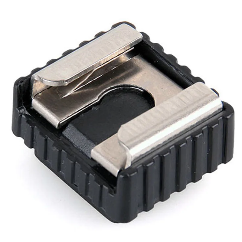 

Quality Flash Hot Shoe Mount Adapter of 1/4" Screw Thread for Studio Light Stand Tripod For Canon 580EX II/580EX/550EX/540EZ