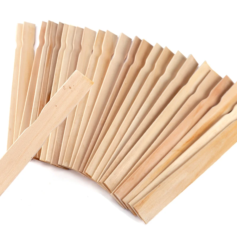100 упаковка краски Sticks1" дюймов премиум класса деревянные мешалки смешивания эпоксидной смолы или краски