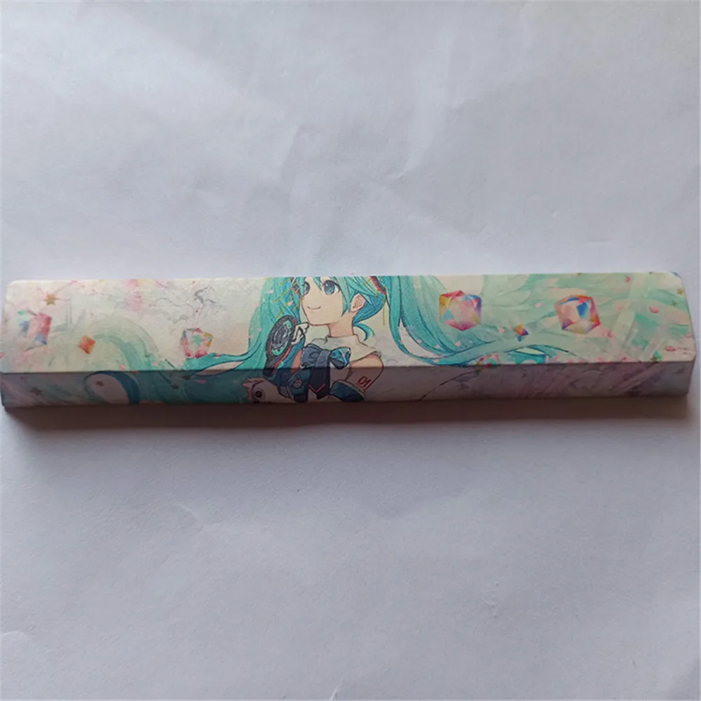 Запасная пятисторонняя клавиатура PBT с красителем пустая пробельная клавишная