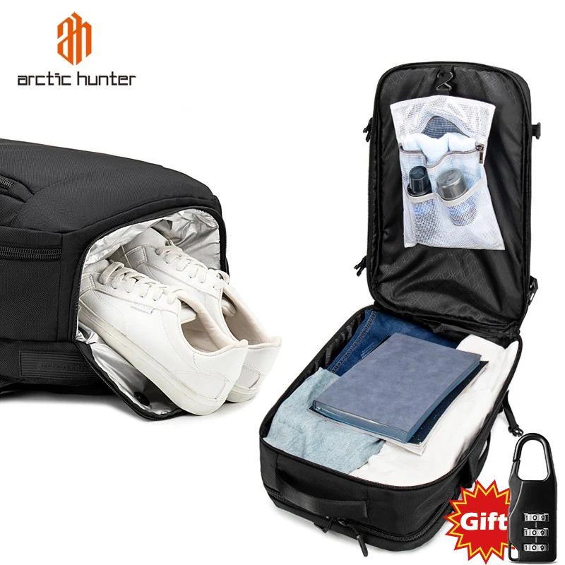 Рюкзак ARCTIC HUNTER мужской водонепроницаемый повседневный вместительный ранец для