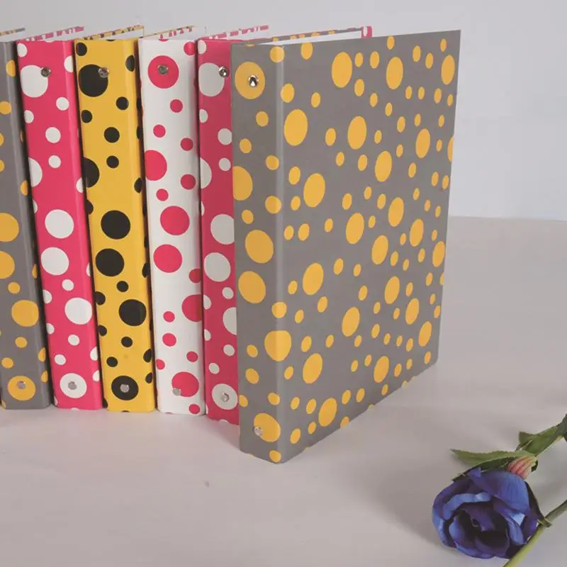 impression Document color dot four-color Office School data Organizer 1PC A4 Folder | Канцтовары для офиса и дома