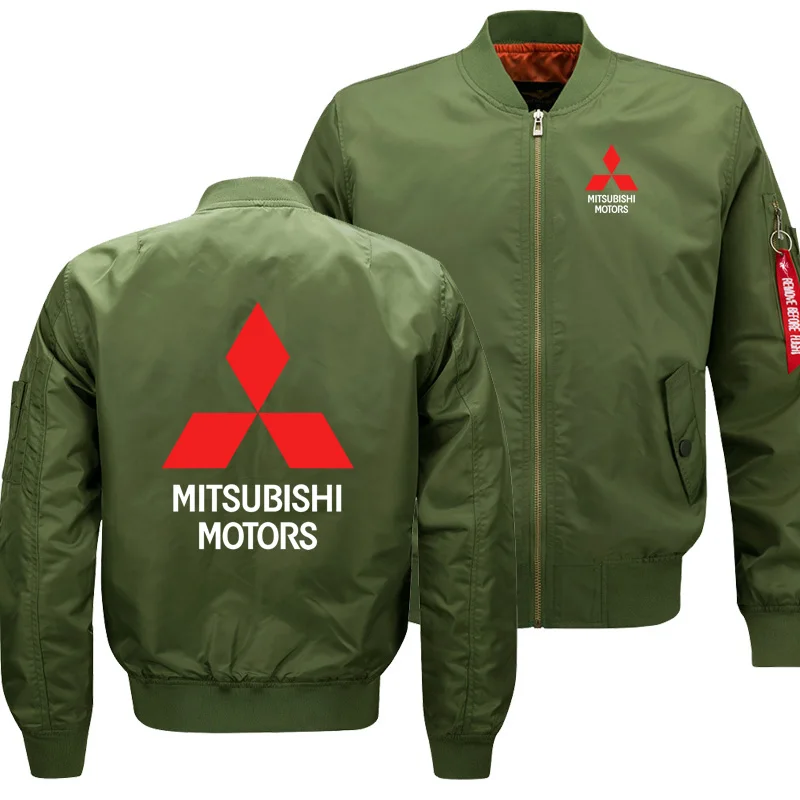 Мужская Летающая куртка теплая приталенная пилотная толстовка с логотипом