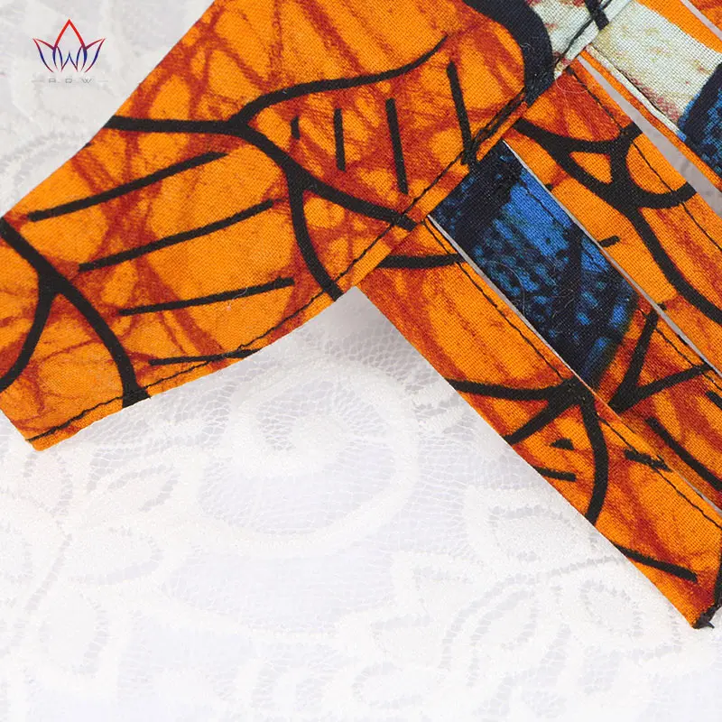 Женское Ожерелье из ткани Анкары гипоаллергенное ожерелье экзотических цветов с