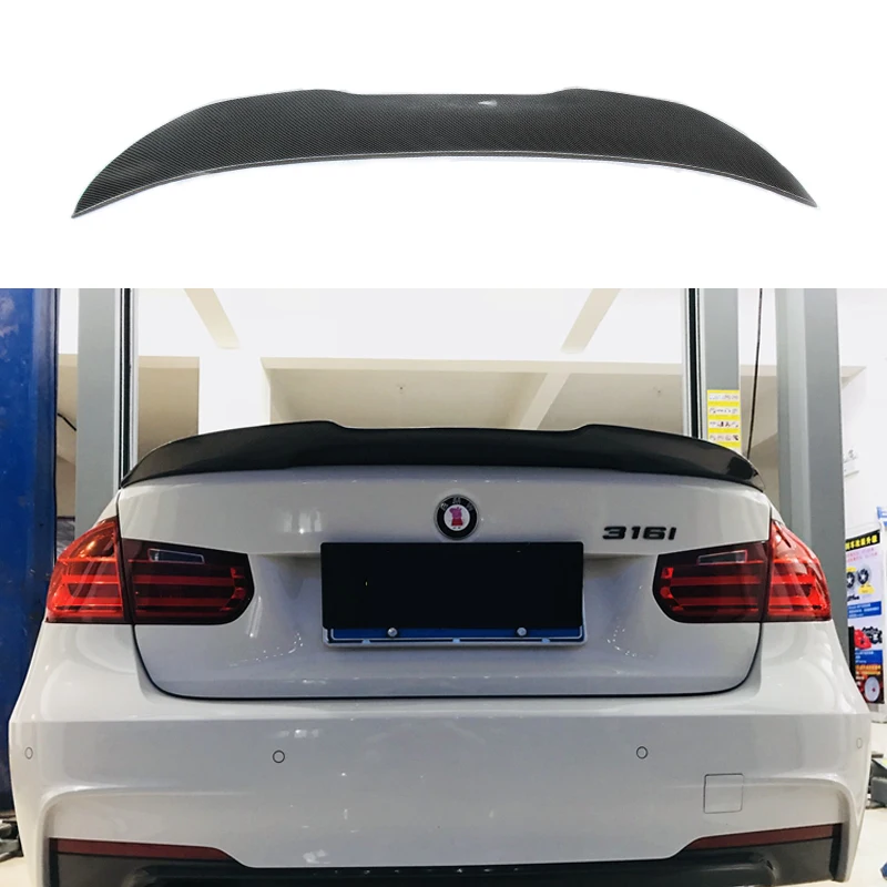 Задний спойлер F80 M3 из углеродного волокна стильная Скоба для BMW F30 3 серии 320i 318d 316d