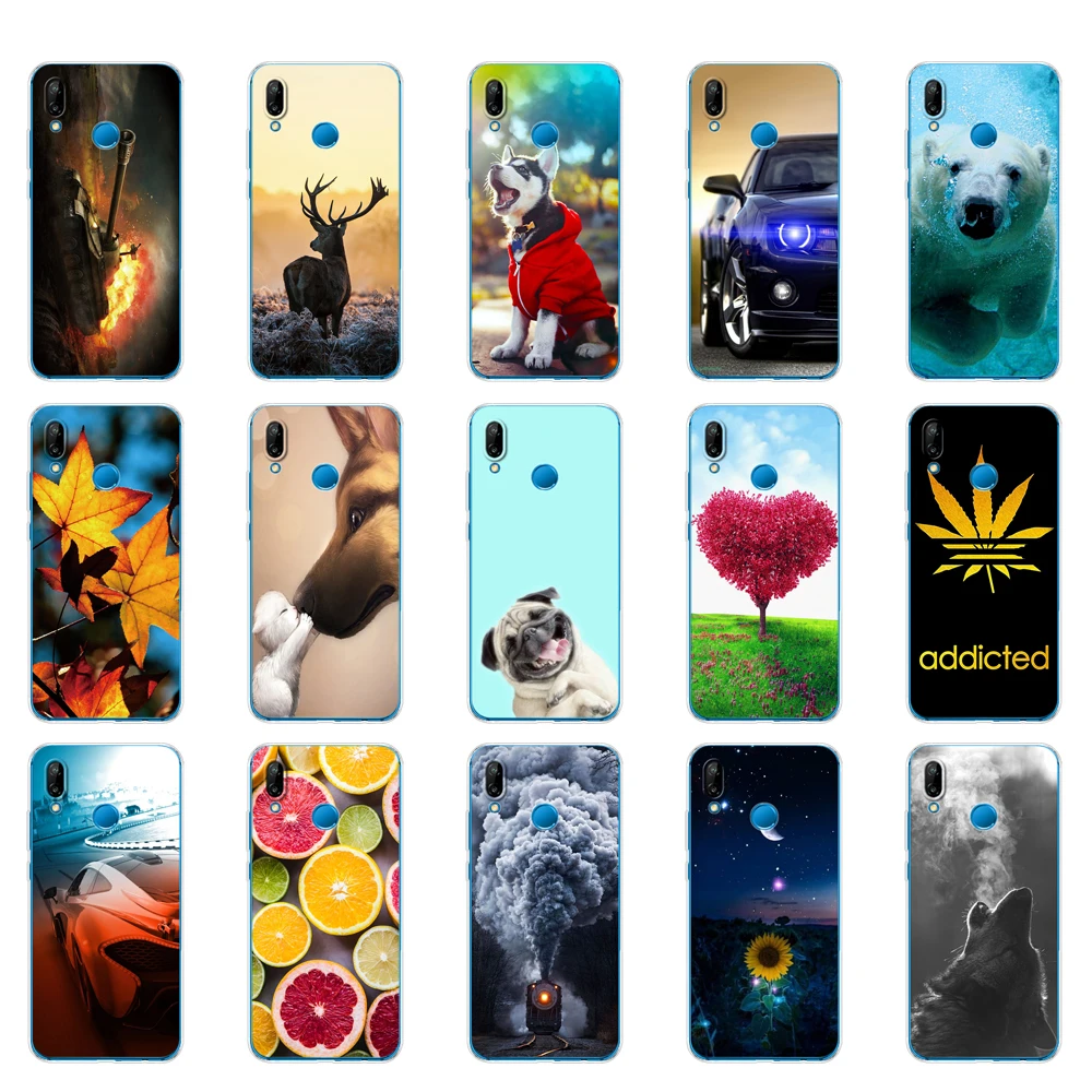Чехол для huawei P20 LITE чехол p20 pro задняя крышка силиконовый мягкий ТПУ защитный P 20 Lit