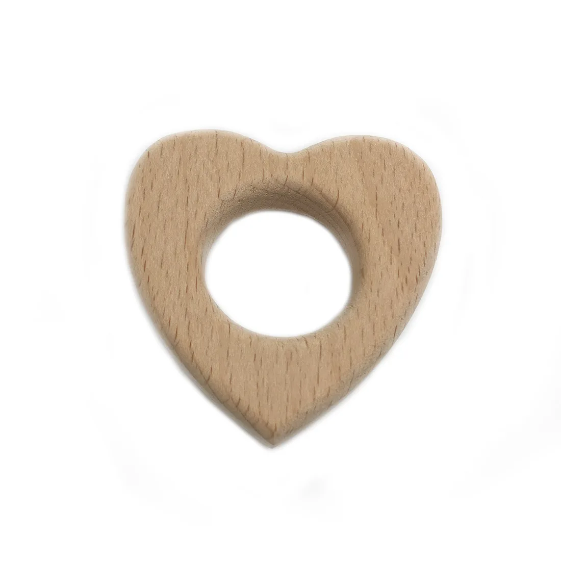 Beech Wood Прорезыватель Мультяшные деревянные животные Детский Прорезыватель игрушка безопасный новорожденный дети Прорезыватель игрушки Жевательная из силикона бусы Товары для малышей