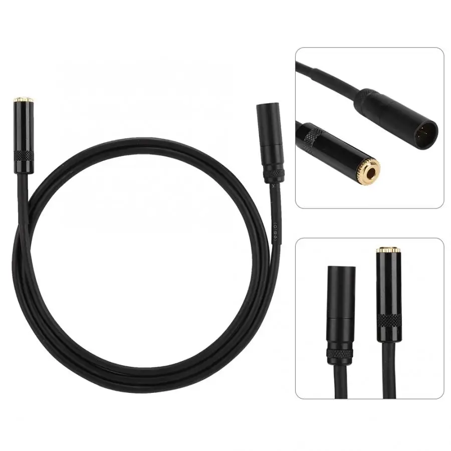Аудиокабель для камеры 3 5 мм мама к Мини XLR папа двусторонний аудиокабель адаптер