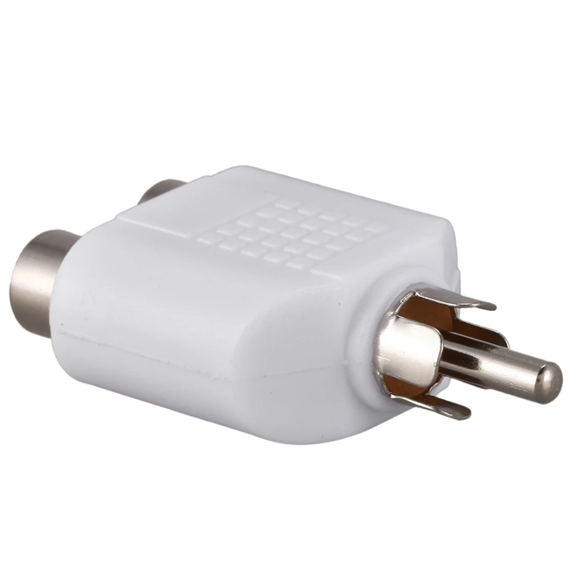 RCA Y сплиттер AV аудио-видео разъем конвертер папа к женскому M/F кабель адаптер |