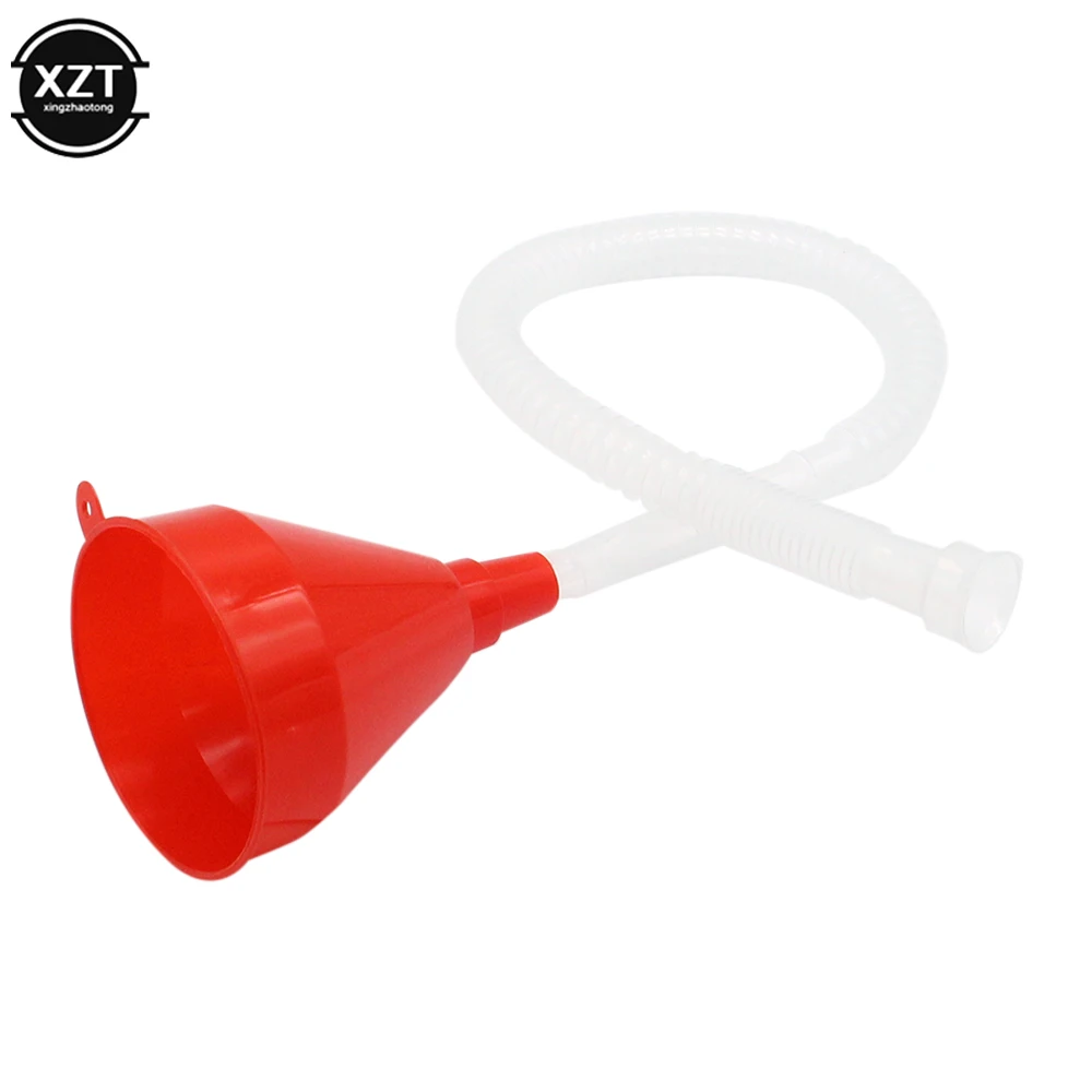 

Car Refueling Funnel Detachable Hose Gasoline Engine Oil Additive Motorcycle Farm Machine Use Convenient Anti-leakage Filler