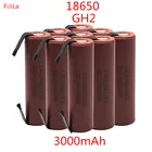 Аккумулятор 18650 емкостью 3000 мА  ч, перезаряжаемый аккумулятор Hg2 3000 мА  ч, сильноточный разряд